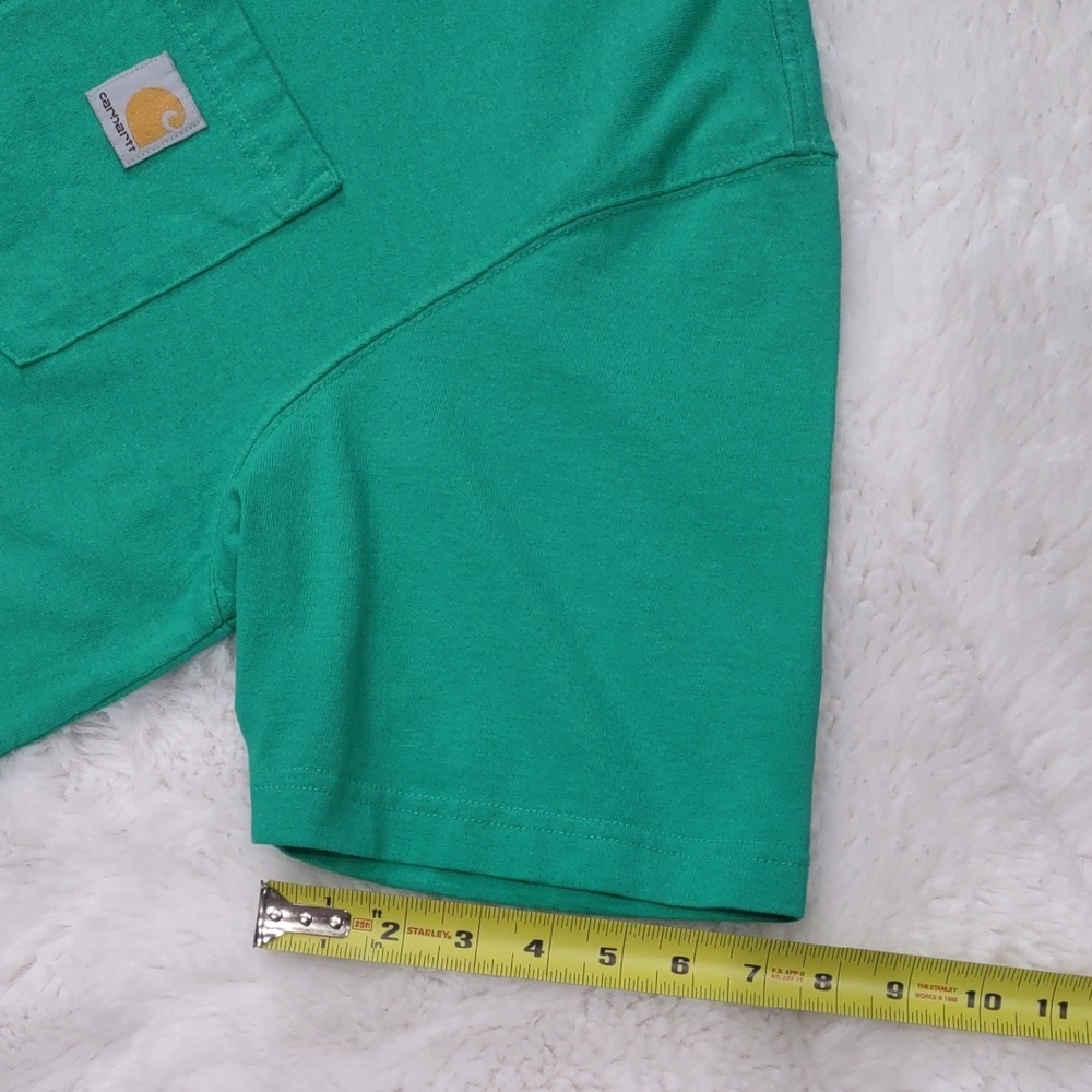 Carhartt Vibrant Green Tee with Pocket - Picture 13 of 15